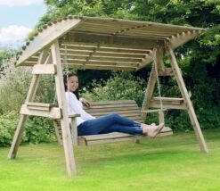 Zest Miami 3 Seater Swing Seat