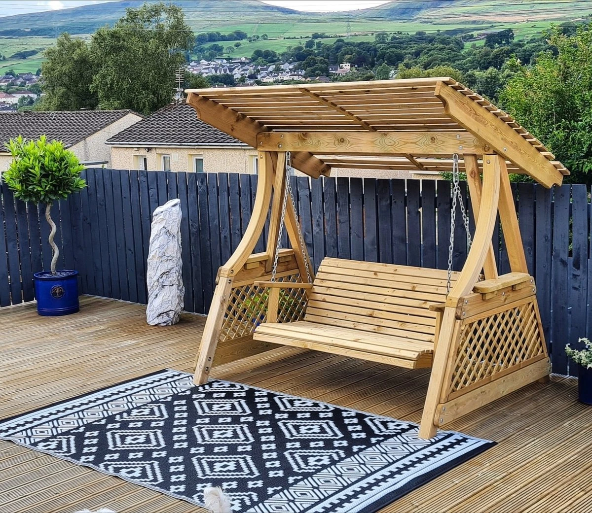 Zest Santorini Swing Seat 4 Zest Santorini Swing Seat - Image 2